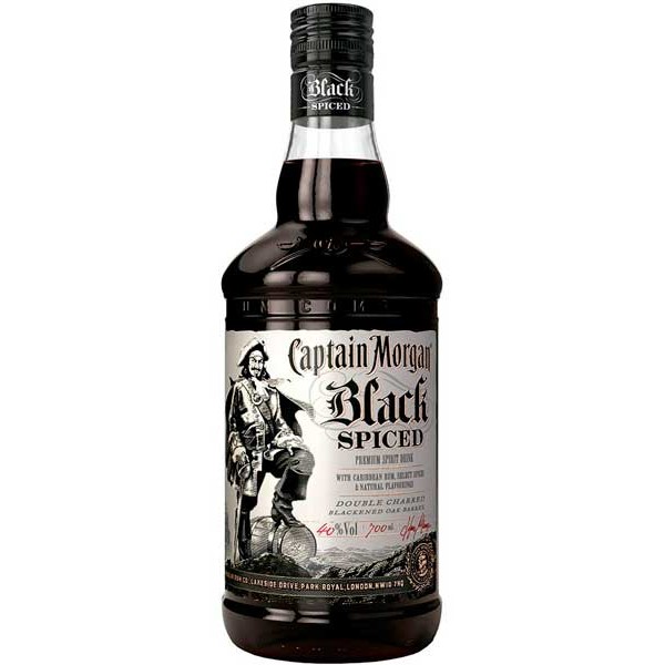RON CAPITAN MORGAN BLACK 750ML