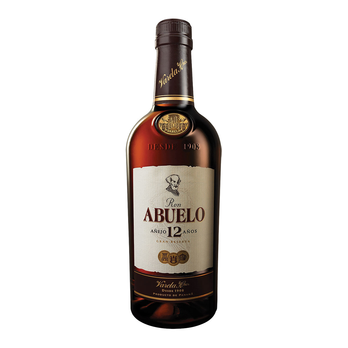 RON ABUELO 12 AÑOS 750ML