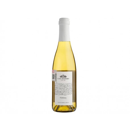 VINO BLANCO CASA MADERO CHARDONNAY 375ML