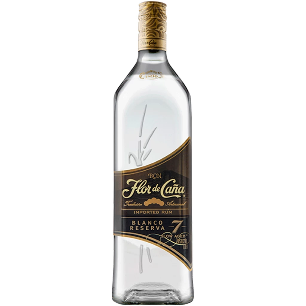 RON FLOR DE CAÑA 7 AÑOS BLANCO RESERVA 750ML