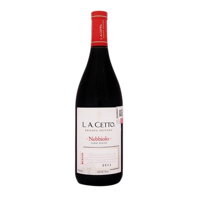 VINO TINTO LA CETTO NEBBIOLO RESERVA  750ML