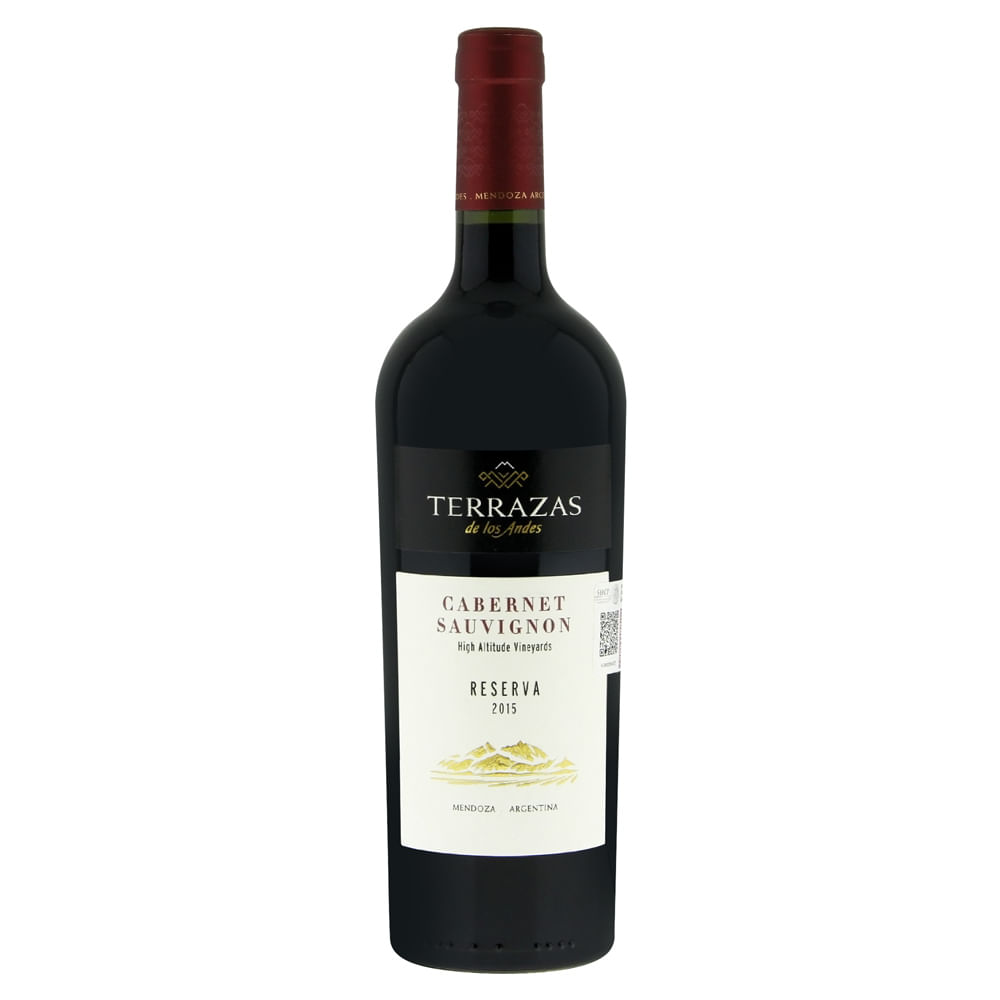 VINO TINTO TERRAZAS DE LOS ANDES CABERNET 750ML