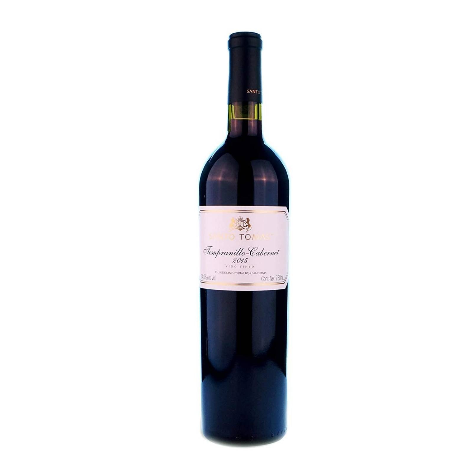 VINO TINTO SANTO TOMAS TEMPRANILLO CABERNET 750ML