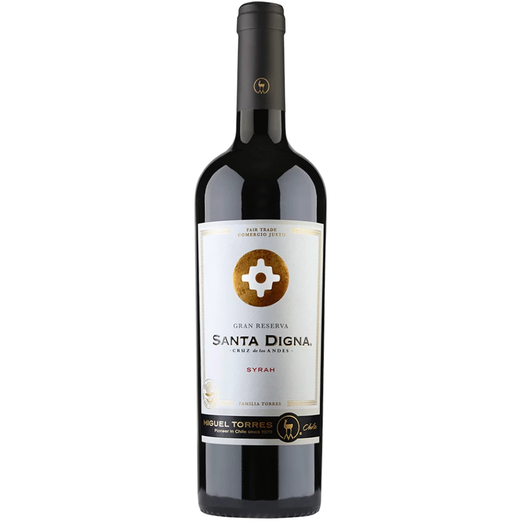 VINO TINTO SANTA DIGNA SYRAH 750ML