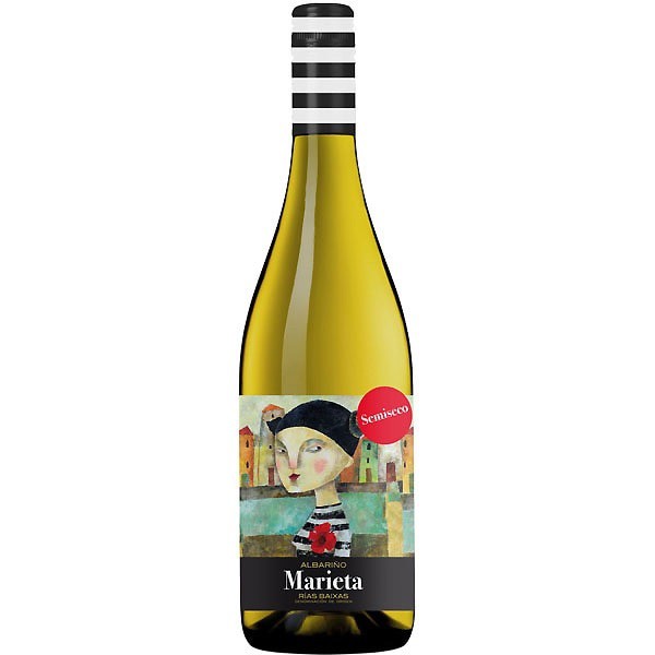 VINO BLANCO ALBARIÑO MARIETA 750ML