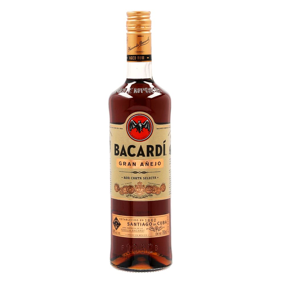 RON BACARDI GRAN AÑEJO 750ML