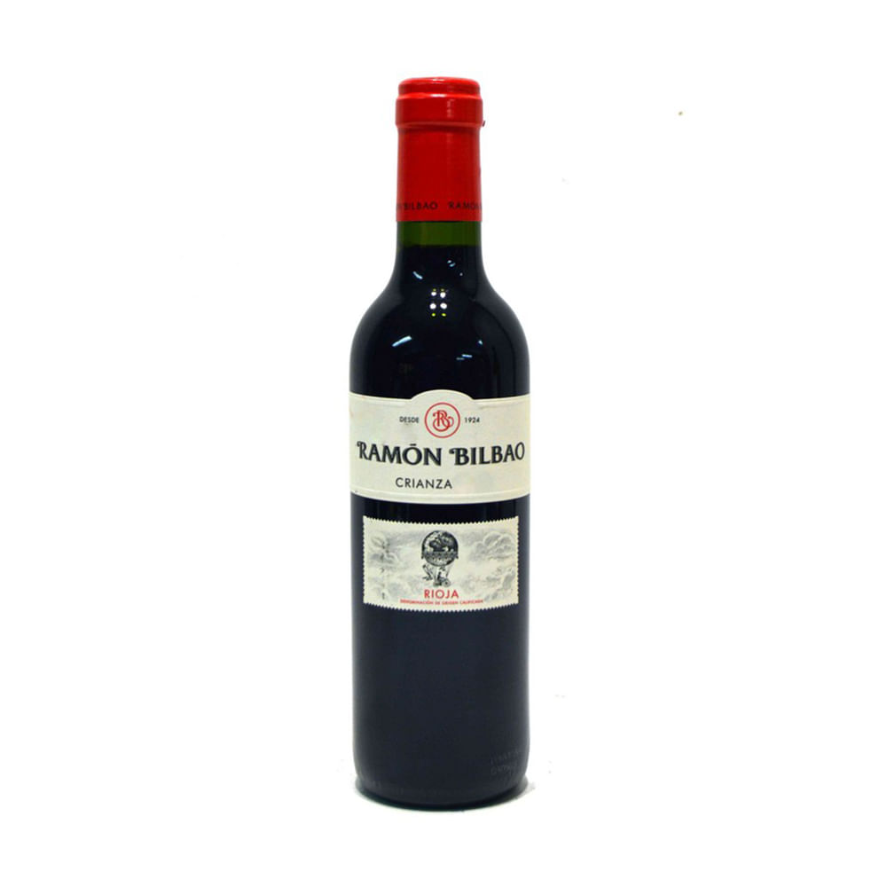 VINO TINTO RAMON BILBAO CRIANZA 375ML