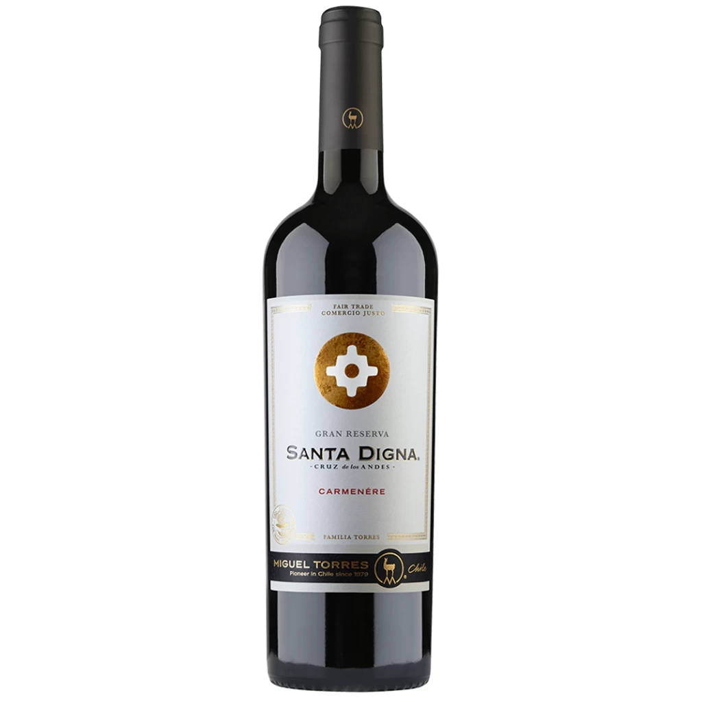 VINO TINTO SANTA DIGNA CARMENERE GRAN RVA 750ML