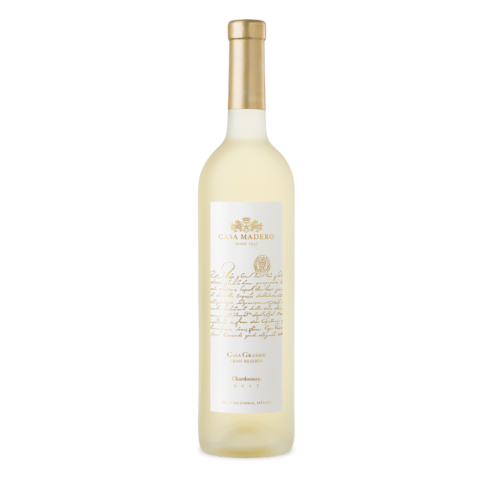 VINO BLANCO CASA MADERO CHARDONNAY GRAN RVA 750ML