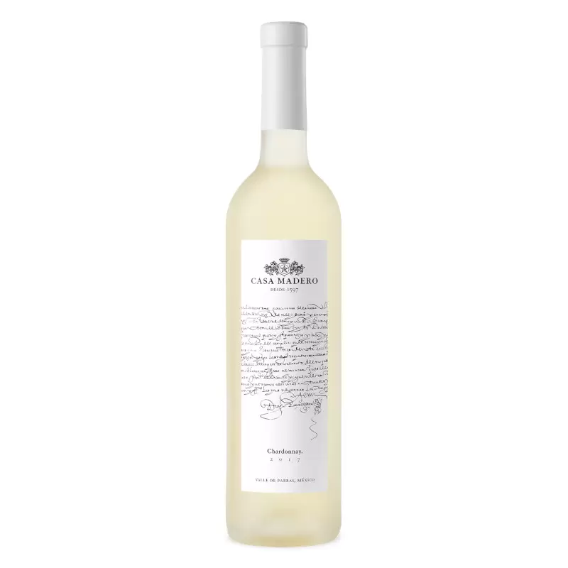 VINO BLANCO CASA MADERO CHARDONNAY 750ML