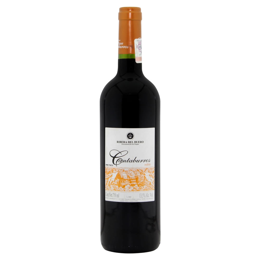 VINO TINTO CANTABURROS ROBLE 750ML