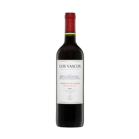 VINO TINTO LOS VASCOS CABERNET SAUVIÑON  750ML