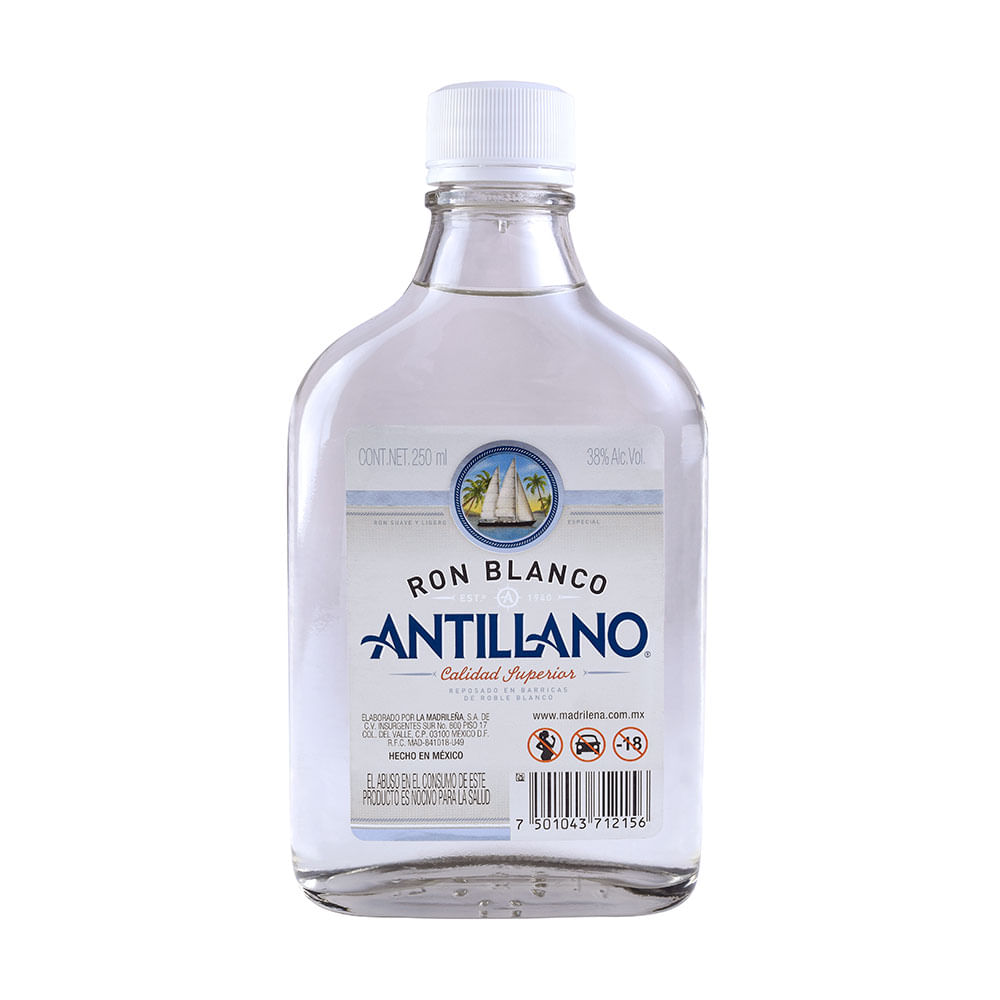 RON ANTILLANO BLANCO 250ML