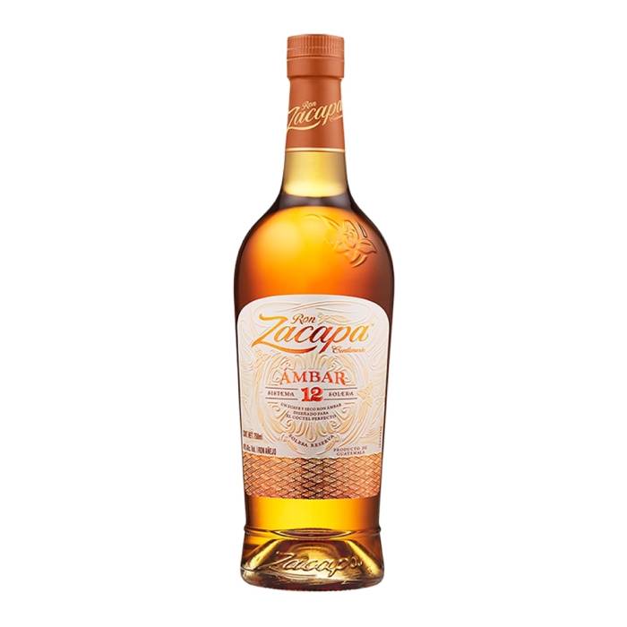 RON ZACAPA AMBAR 12 AÑOS 750ML