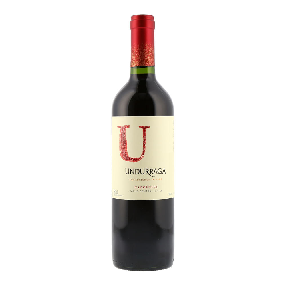 VINO TINTO UNDURRAGA CARMENERE 750ML