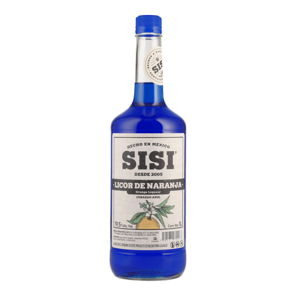 LICOR SISI CURACAO AZUL 1L