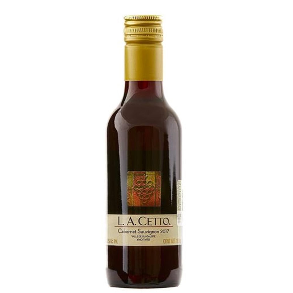VINO TINTO LA CETTO CABERNET  187ML
