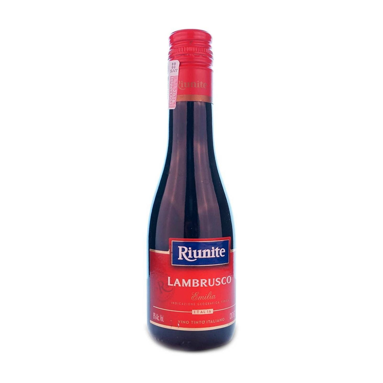 VINO TINTO RIUNITE LAMBRUSCO 187ML