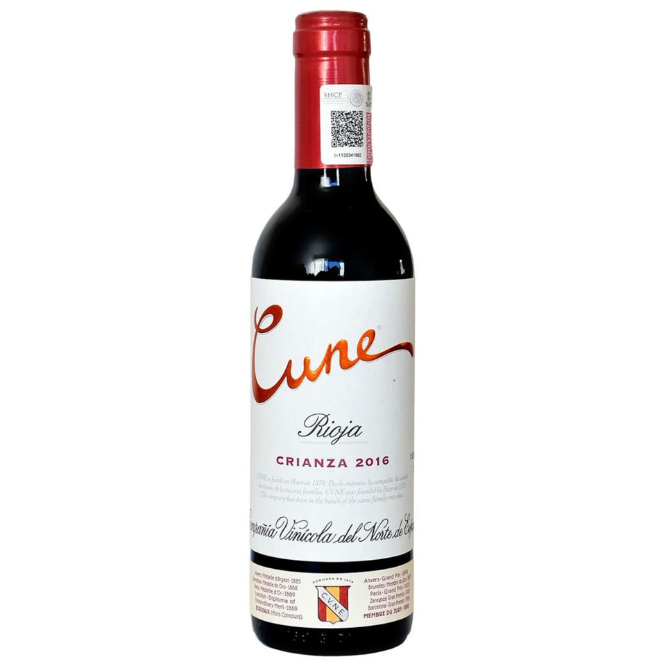 VINO TINTO CUNE CRIANZA 375ML