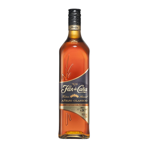 RON FLOR DE CAÑA  5 AÑOS AÑEJO 750ML