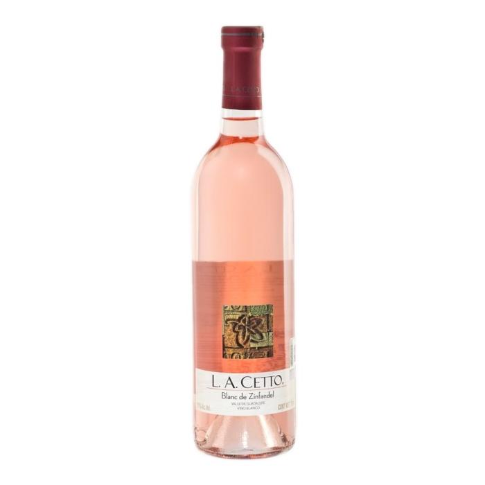 VINO BLANCO LA CETTO BLANC DE ZINFANDEL  750ML