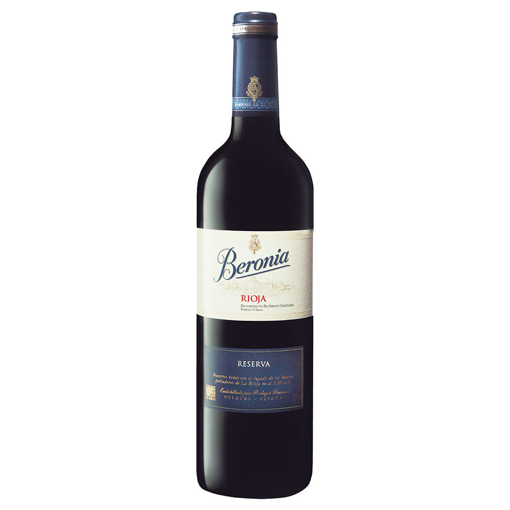 VINO TINTO BERONIA RESERVA 750ML