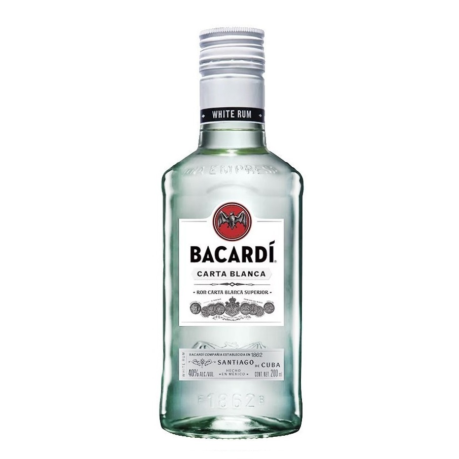 RON BACARDI BLANCO 200ML