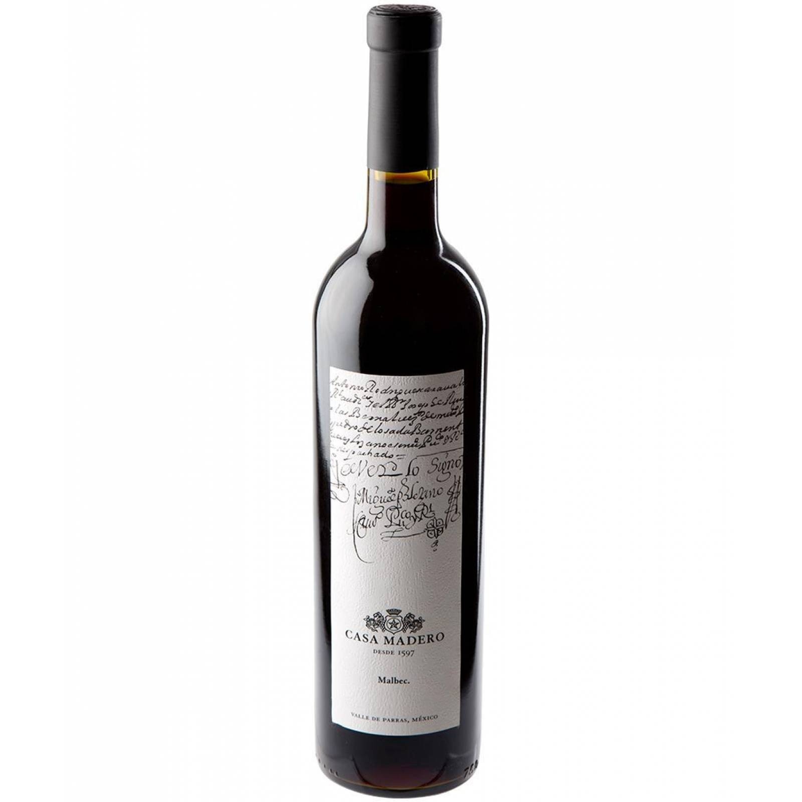 VINO TINTO CASA MADERO MALBEC 750ML
